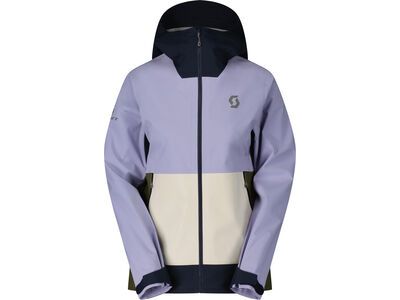 Scott DryoSpun 3 Layer Women's Jacket - Remix dark blue/heather purple