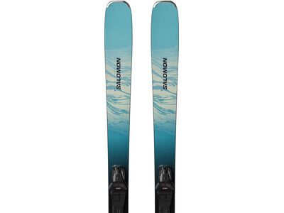 Salomon Stance 80 + M10 GW L80, alaskan blue/porcelain/lime cream - Bild 4