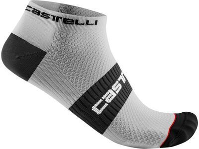 Castelli Lowboy 2 Sock, white black