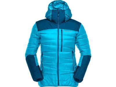 Norrona falketind down750 Hood W's, aquarius/mykonos blue