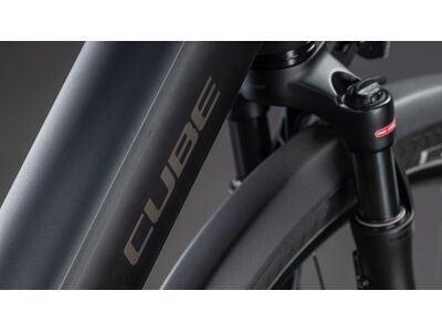 Cube Supreme Hybrid Deluxe EX 600 RT Easy Entry 28, black´n´chrome - Bild 4