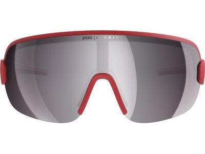 POC Aim, Clarity Road/Sunny Silver, prismane red - Bild 4