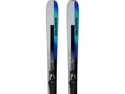 Salomon Stance 80 + M11 GW, silver met./turquoise/race blue - Bild 3