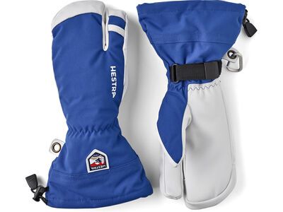 Hestra Army Leather Heli Ski 3 Finger, royal blue - Bild 1