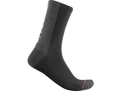 Castelli Bandito Wool 18 Sock, black