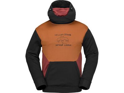 Volcom Hydro Riding Hoodie, caramel