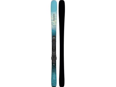 Salomon Stance 80 + M10 GW L80 alaskan blue/porcelain/lime cream