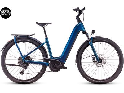 Cube Kathmandu Hybrid EX ABS 800 Easy Entry electricblue´n´chrome