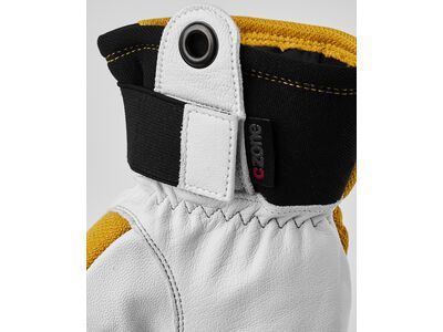 Hestra Couloir 5 Finger, mustard/offwhite - Bild 5