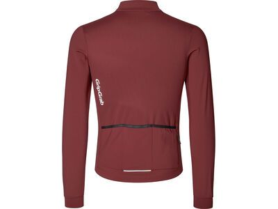 GripGrab RIDE Thermal Long Sleeve Jersey, dark red - Bild 3