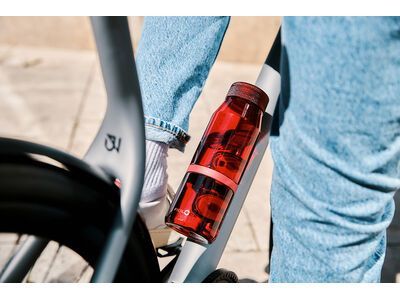 Fidlock Twist Bottle 700 Life + Bike Base, trans. dark red - Bild 9