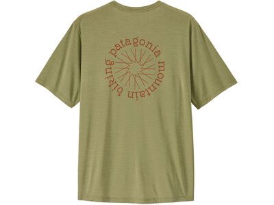 Patagonia Men's Cap Cool Daily Shirt - Spoke Stencil, gumtree green/light gumtree green x-dye - Bild 2