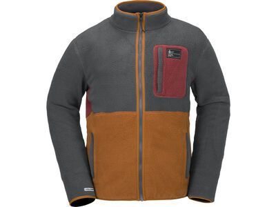 Volcom Fleecer Full Zip, charcoal