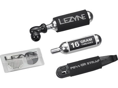 Lezyne Twin Speed Drive CO2 / Repair Kit (2x 16 g) black