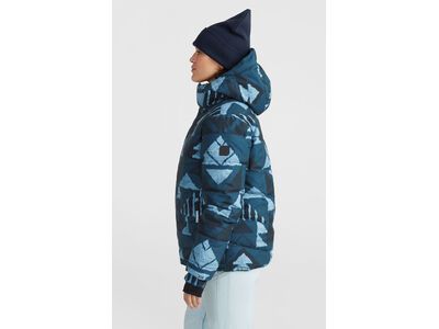 O’Neill Z.E.N. Puffer Hybrid Jacket Women, blue triangle ikat - Bild 6