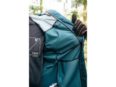 ION MTB Jacket Shelter 3L Hybrid Unisex, dark-pinecone - Bild 3