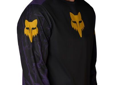 Fox Youth Defend Long Sleeve Jersey Image Print, plum - Bild 5