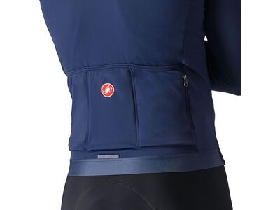 Castelli Espresso Thermal Jersey, belgian blue - Bild 4