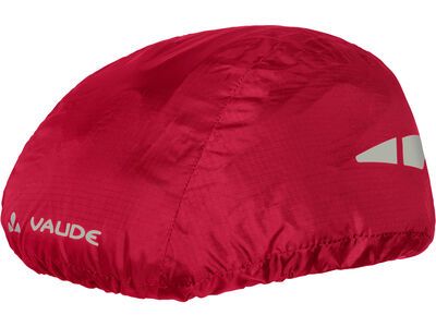 Vaude Helmet Raincover indian red