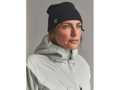 Ortovox Wonderwool Beanie, black raven blend - Bild 2