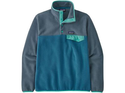 Patagonia Men's Lightweight Synch Snap-T Pullover, wavy blue