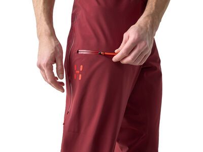 Haglöfs Alper Proof Pant Men, carmine red - Bild 7