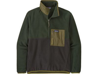 Patagonia Men's Microdini 1/2-Zip Fleece Pullover, black - Bild 1
