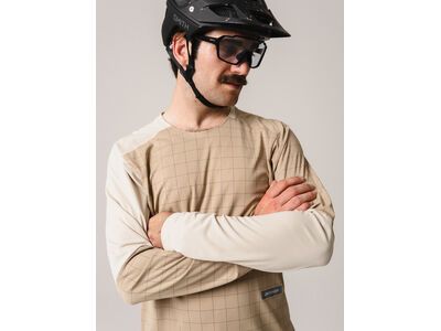 Ortovox Sequence Trail Jersey LS M, dark linen - Bild 5