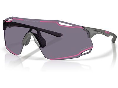 Oakley Cybr Dyno, Prizm Grey w/ Pink Ink / matte grey smoke - Bild 10
