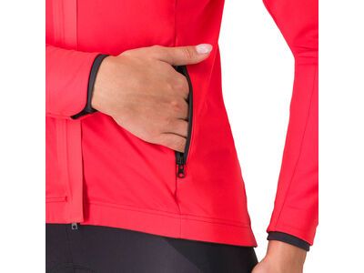 Castelli Alpha 150 W Jacket, hibiscus/black - Bild 6