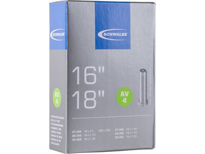 Schwalbe Schlauch AV 4 - 16/18 x 1.10-1.35