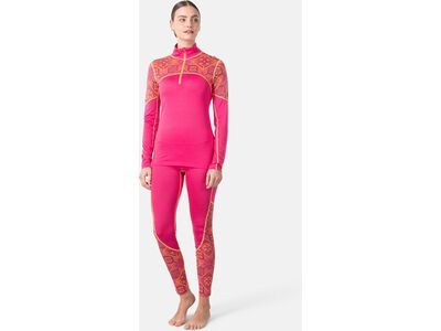 Kari Traa Eloise Half Zip Baselayer, bright pink - Bild 5