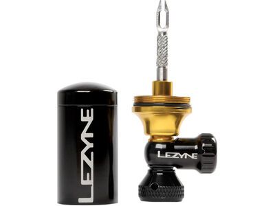 Lezyne Tubeless CO2 Blaster Head Only black/gold