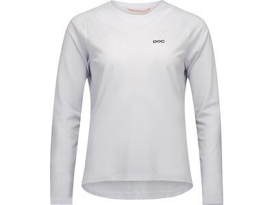 POC W's Motion Air Long Sleeve MTB Jersey, hydrogen white - Bild 1