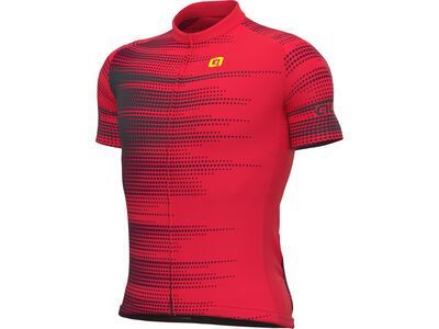 Ale Solid Turbo Short Sleeve Jersey, red