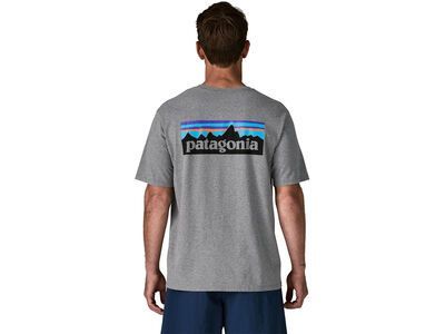 Patagonia Men's P-6 Logo Responsibili-Tee, gravel heather - Bild 4