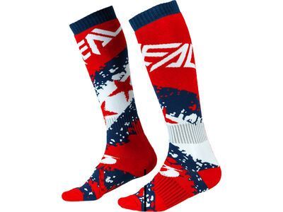 ONeal Pro MX Sock Stars, red/blue