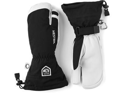 Hestra Army Leather Heli Ski 3 Finger black