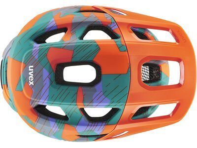 uvex react jr., papaya camo matt - Bild 4