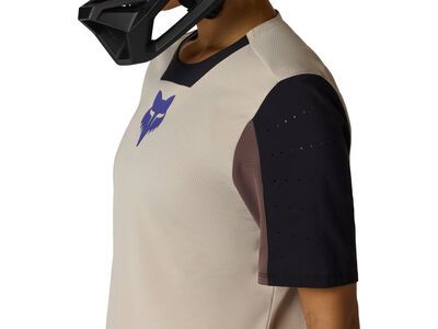 Fox Womens Defend Short Sleeve Jersey Park SE, chalk - Bild 5