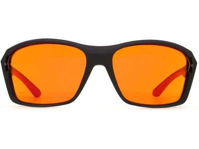 Red Bull Spect Eyewear Drill, Orange-Red Mirror / matt black - Bild 3