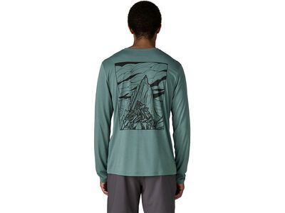 Patagonia Men's Long-Sleeved Capilene Cool Daily Shirt - Cloud Crag, blue sage/light blue sage x-dye - Bild 5