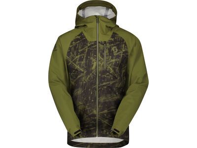 Scott Trail Storm Waterproof Men's Jacket fir green/black