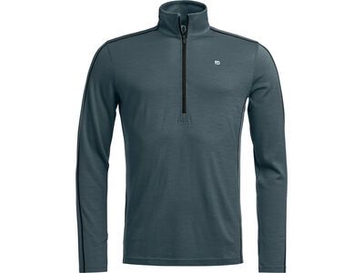 Ortovox 185 Rock'n'wool Zip Neck M, dark arctic grey - Bild 1
