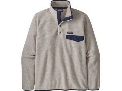 Patagonia Men's Lightweight Synchilla Snap-T Pullover, oatmeal heather