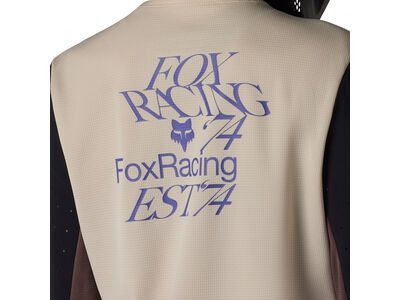 Fox Womens Defend Long Sleeve Jersey Park SE, chalk - Bild 6