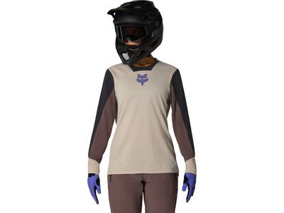 Fox Womens Defend Long Sleeve Jersey Park SE, chalk - Bild 3