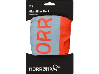 Norrona /29 microfiber Neck, arednalin/blue fog