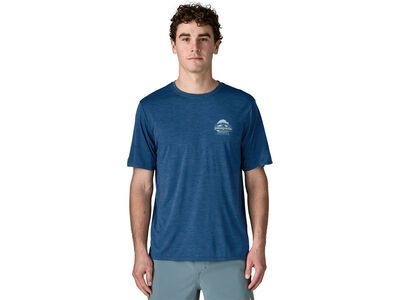 Patagonia Men's Cap Cool Daily Shirt - Great Waves, clement blue/light clement blue x-dye - Bild 3