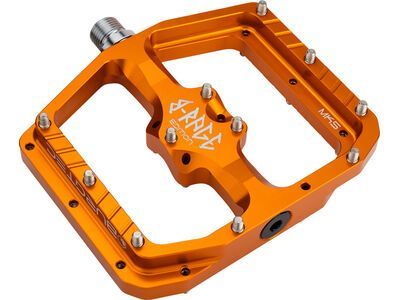 Burgtec Penthouse Flat MK5 Pedals B-Rage Edition, iron bro orange - Bild 2